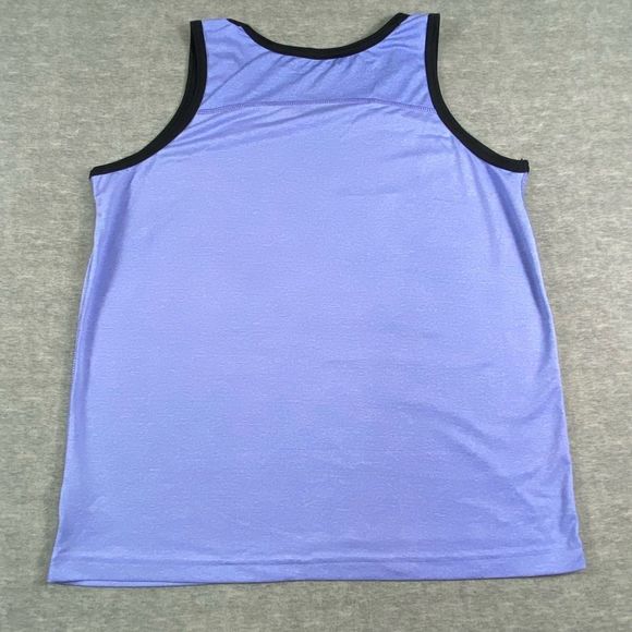Dri Fit Performance Womens Purple Geometric SuperWoman Tank Top Size Large‎ - Picture 2 of 8
